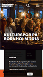 Mobile Screenshot of bornholmskulturuge.dk